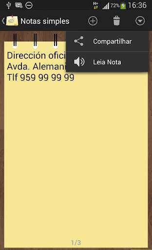 Notas simples screenshot 3