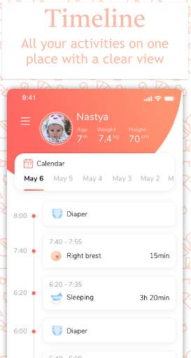Daily Baby Care Tracker - Bambino screenshot 4