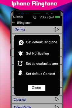iPhone Ringtones for Android - Phone X Ringtone screenshot 2
