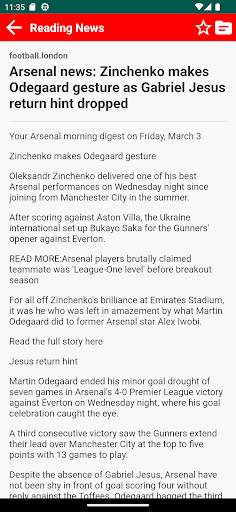 Arsenal Latest News 24/7 3 تصوير الشاشة