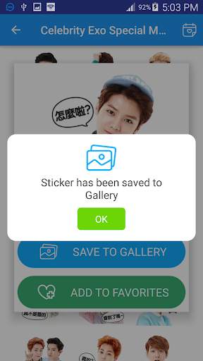 HD Emoji Stickers for all Messengers screenshot 5