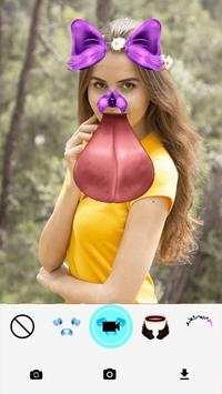 Face live camera-sticker selfie,sweet camera screenshot 2
