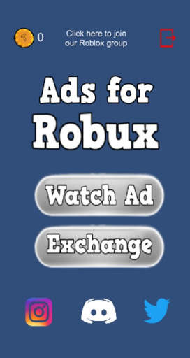 Ads for Robux screenshot 1