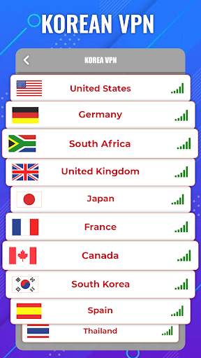 Korea VPN-Unlimited Secure VPNs screenshot 3