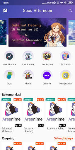 Areanime S3 - Nonton Anime Sub Indo screenshot 1