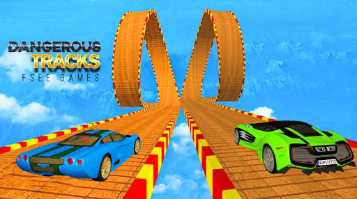 Mega Ramp Impossible Tracks Car Stunts 3D screenshot 1