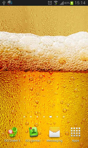 Beer & Battery level LWP Pro screenshot 6