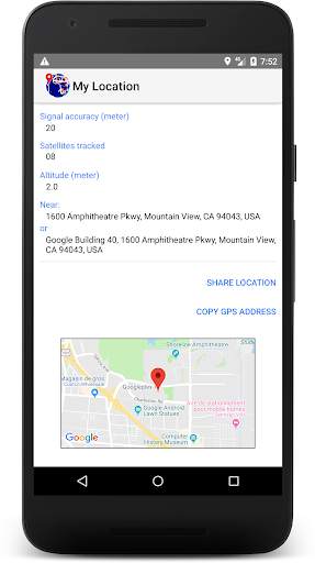 My Location screenshot 2