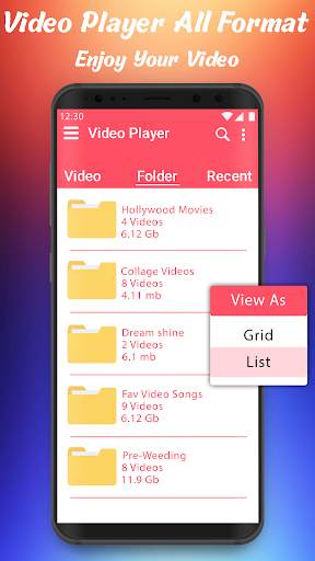 Video Player All Format - Enjoy Your HD Video 2020 screenshot 4