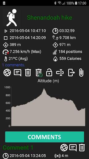 TrackMe. Hike&Travel Recorder screenshot 3