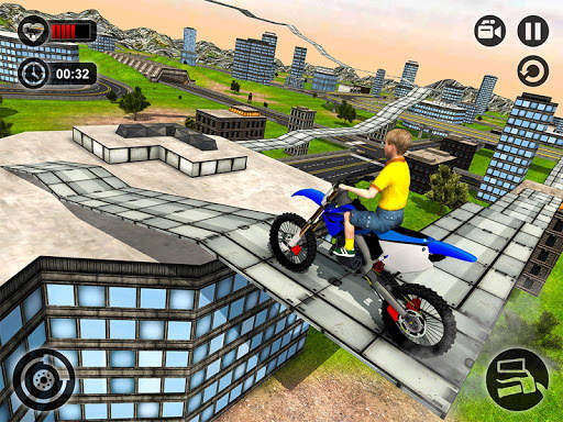 Kids MotorBike Stunt Rider 3D screenshot 9