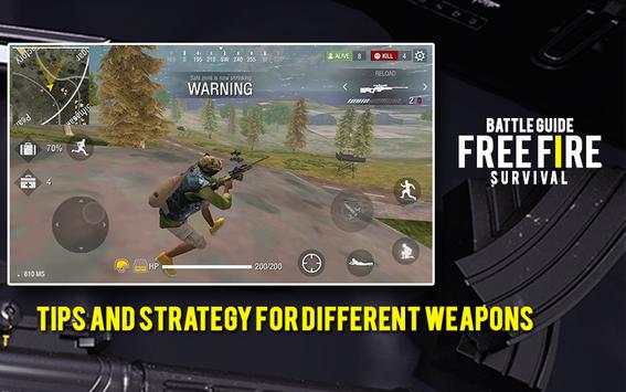 Battle Guide Free Fire Survival screenshot 3