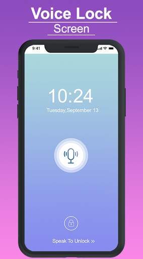 Voice Lock Screen screenshot 1