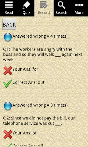 English Grammar – Phrasal Verb (free) screenshot 6