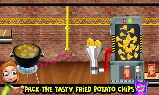 Potato Chips Snack Factory: Fries Maker Simulator screenshot 1