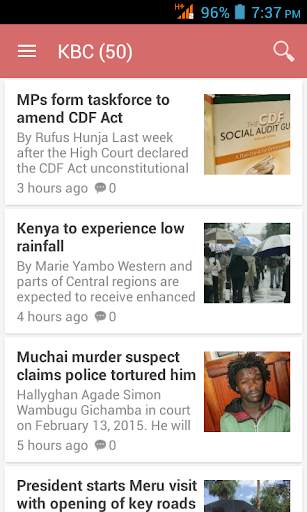 Kenya News App screenshot 2