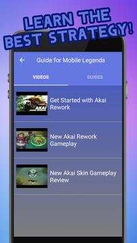 Guide for Mobile Legends 1 تصوير الشاشة