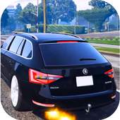 City Driving Skoda Car Simulator 1