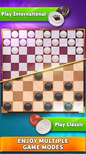 Checkers Clash: Online Game screenshot 2