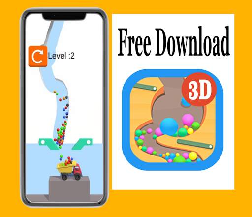 Dig Sand Stack - Road Ball screenshot 2