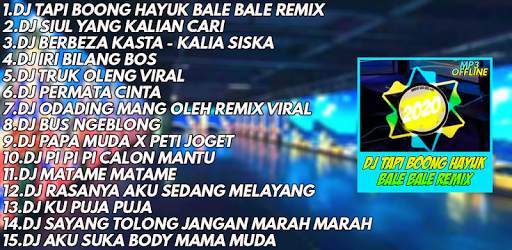 DJ Tapi Boong Hayuk Bale Bale Remix Offline screenshot 1