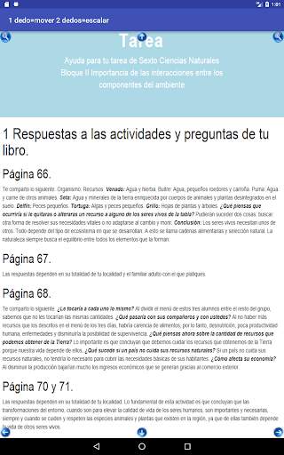 Ayuda para tu Tarea Ciencias Naturales 6 скриншот 21