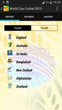 World Cup Cricket - 2015 screenshot 1