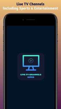 Live TV Channels: Cricket, News, Movies Guide screenshot 1