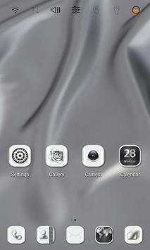 HD Silver Wallpaper theme screenshot 5