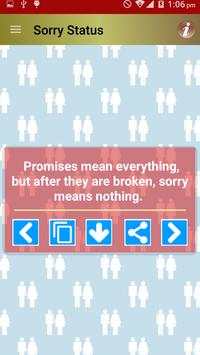 Sorry Messages Status & Quotes screenshot 5