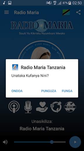 Radio Maria Tanzania screenshot 4