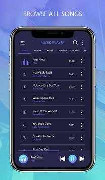 Music Player (Mp3) - Audio, Play Local Songs 2 تصوير الشاشة