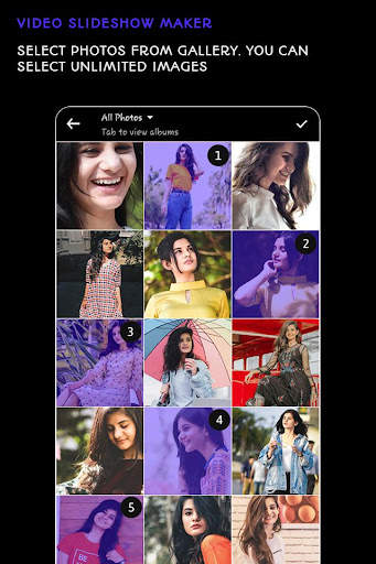 Photo Video Slideshow Maker with Music screenshot 1