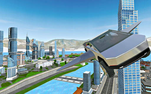 Modern Flying Car Driving Sim screenshot 4