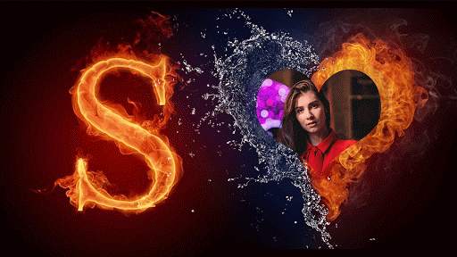 Fire Text Photo Frame Editor screenshot 6