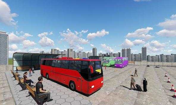 Real Coach Bus Simulator 17 - Mini Bus Driving 3D screenshot 2