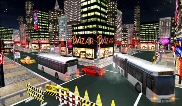 Bus Drive Simulator 2016 скриншот 16