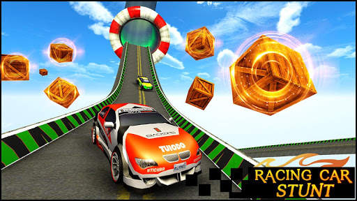 Racing Car Stunts : Mega Ramp car stunt races screenshot 4
