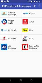 All Prepaid mobile recharge app screenshot 1