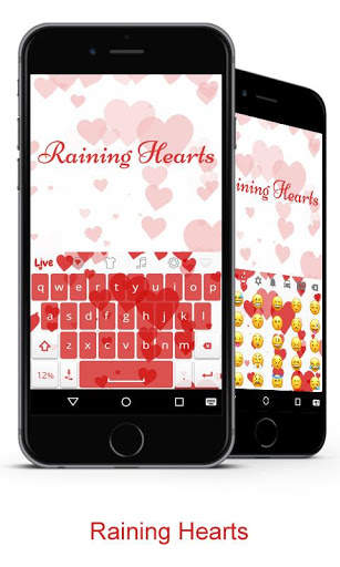 Heart Falling Live Keyboard screenshot 2