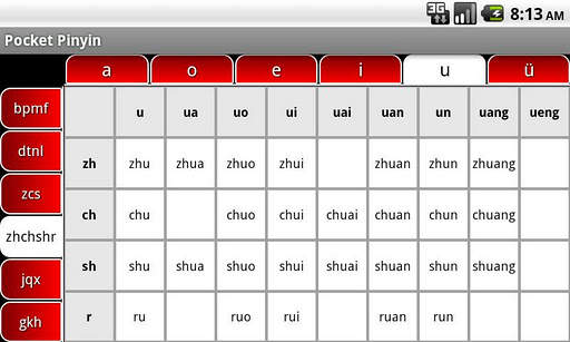 Pocket Pinyin screenshot 1