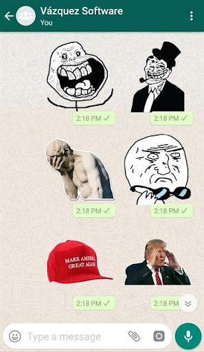WastickerApps Memes screenshot 8