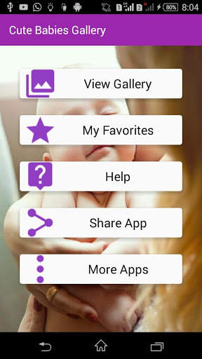Cute Babies Gallery screenshot 1