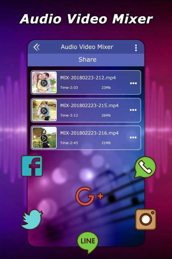 Audio – Video Mixer screenshot 5