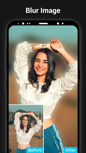 Blur Photo Editor Square Blur स्क्रीनशॉट 1