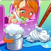 Baby Doll House Cleaning icon