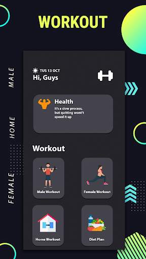 Fitness and Bodybuilding Upper Lower Body screenshot 1