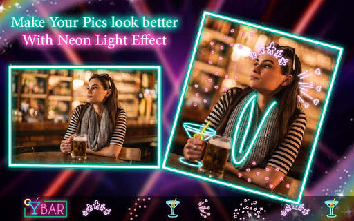 Shinning Neon Photo editor - Neon Light Effects screenshot 5