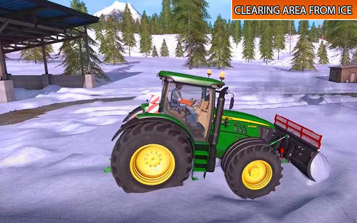 Forage Farming Simulation tractor trolley 2020 screenshot 2