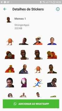 Memes sitckers for WhatsApp - WAStickerApps screenshot 3